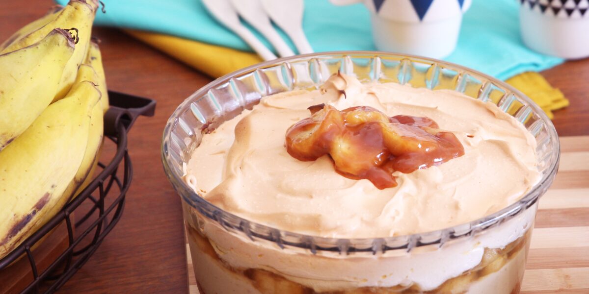 Aprenda a fazer torta banoffee fácil